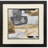 Set Of Two Abstract Expressions Brown Framed Wall Art