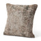 20" Taupe Chenille Throw Pillow Cover with Texture