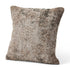 20" Taupe Chenille Throw Pillow Cover with Texture