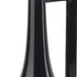 12" Black Ceramic Jug Vase