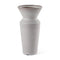 10" Cream Ceramic Table Vase