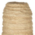 18" Beige Paper Mache Table Vase