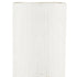 19" Off White And Gold Metal Cylinder Table Vase