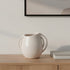 7" Cream Speckle Ceramic Amphora Table Vase