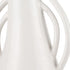 14" Off White Speckle Ceramic Amphora Table Vase