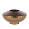 6" Antiqued Bronze Metal Table Vase