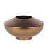 6" Antiqued Bronze Metal Table Vase