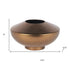 6" Antiqued Bronze Metal Table Vase