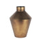 12" Antiqued Bronze Metal Trumpet Table Vase