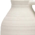 15" Off White Ceramic Jug Table Vase