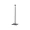 18" Black Metal Tabletop Taper Candlestick