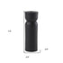 8" Black Metal Tabletop Taper Candle Holder