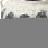 15" Black And White Ombre Ceramic Amphora Floor Vase