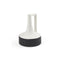 8" Black And White Ombre Ceramic Jug Vase