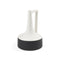 10" Black And White Ceramic Jug Vase