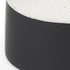 10" Black And White Ceramic Jug Vase