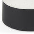10" Black And White Ceramic Jug Vase
