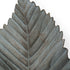 Brattea 16" X 9" Green Leaf Metal Hanging Dimensional Sculpture