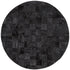 Into the Abyss II 24" X 24" Dark Brown Geometric Wood Circle Hanging Dimensional Sculpture