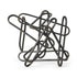12" Black Metal Abstract Tabletop Sculpture