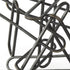 12" Black Metal Abstract Tabletop Sculpture