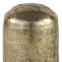 7" Antiqued Brass Cast Aluminum Cylindrical Tabletop Sculpture