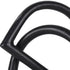 6" Black Iron Modern Abstract Tabletop Sculpture