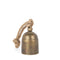 6" Gold Metal Decorative Wall Sculpture