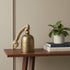 6" Gold Metal Decorative Wall Sculpture