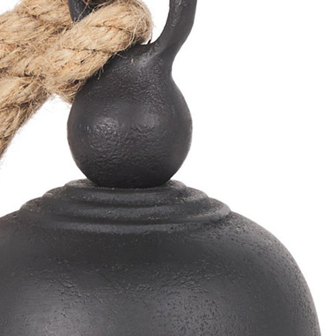 6" Black Aluminum Tabletop Sculpture