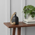6" Black Aluminum Tabletop Sculpture