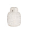 8" White Marble Door Stop