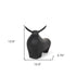 11" Black Aluminum Bull Tabletop Sculpture