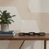 5" Black Solid Wood Tabletop Sculpture