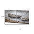 Set Of Two Creekside Diptych Hand Painted Unframed Wall Art