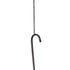 39" Black Woven Metal Lantern Candle Holder
