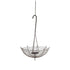 39" Black Woven Metal Lantern Candle Holder