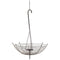 42" Black Distressed Woven Metal Lantern Candle Holder