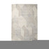 9' X 12' Beige Gray And Ivory Wool Geometric Hand Woven Area Rug
