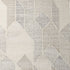 9' X 12' Beige Gray And Ivory Wool Geometric Hand Woven Area Rug