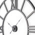 42" Black Iron Analog Round Wall Clock