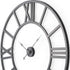 42" Black Iron Analog Round Wall Clock