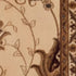 9' Tan And Brown Oriental Runner Rug