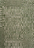8' X 11' Green And Beige Geometric Berber Washable Area Rug With UV Protection