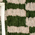 8' X 11' Green And Beige Geometric Berber Washable Area Rug With UV Protection