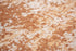 8' X 11' Orange And White Abstract Washable Area Rug With UV Protection