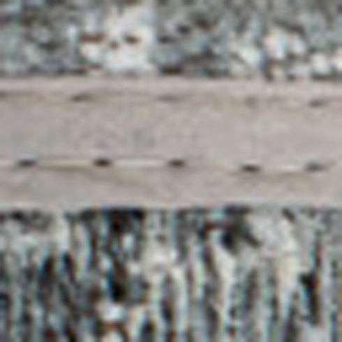 7' X 9' Gray White And Brown Abstract Washable Area Rug With UV Protection