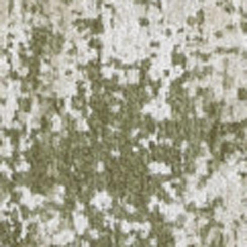 8' X 11' Green Beige And White Abstract Washable Area Rug With UV Protection