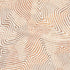 6' X 8' Beige Orange And Brown Geometric Washable Area Rug With UV Protection