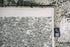 8' X 11' Green And White Abstract Washable Area Rug With UV Protection